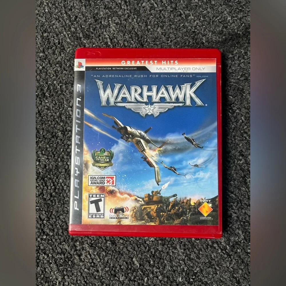 Warhawk Sony Playstation 3 2007 Greatest Hits Edition TESTED=WORKING